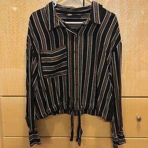 Zara Women’s Striped Blouse